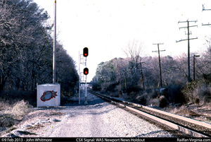 CSX Signal: Newport News Holdout (WAS)